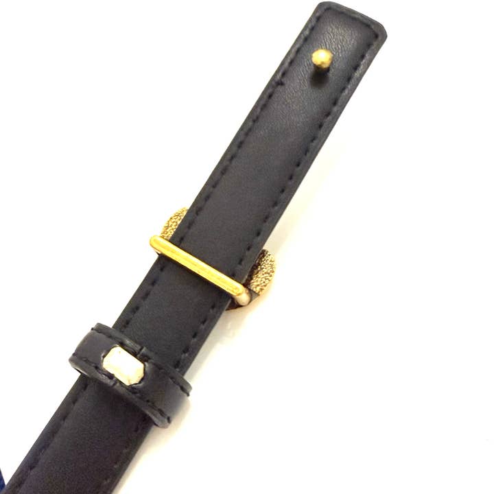 HoopLa - Wholesale Belt - Women's - Genuine Cowhide Leather Snaffle Buckle Belt3