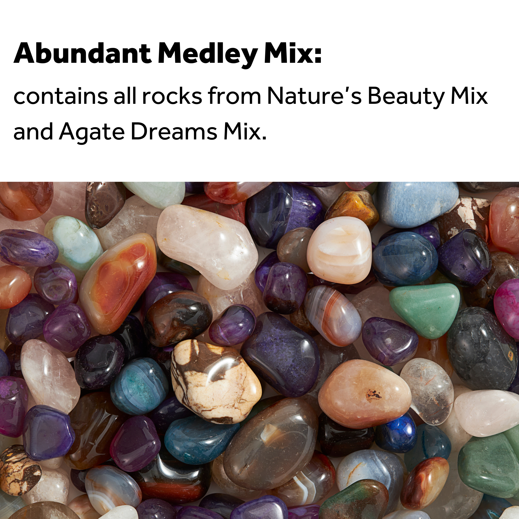 GeoCentral - Wholesale Spiritual Stone/Crystal - Abundant Medley Bulk Crystal Mix - 40 lbs2