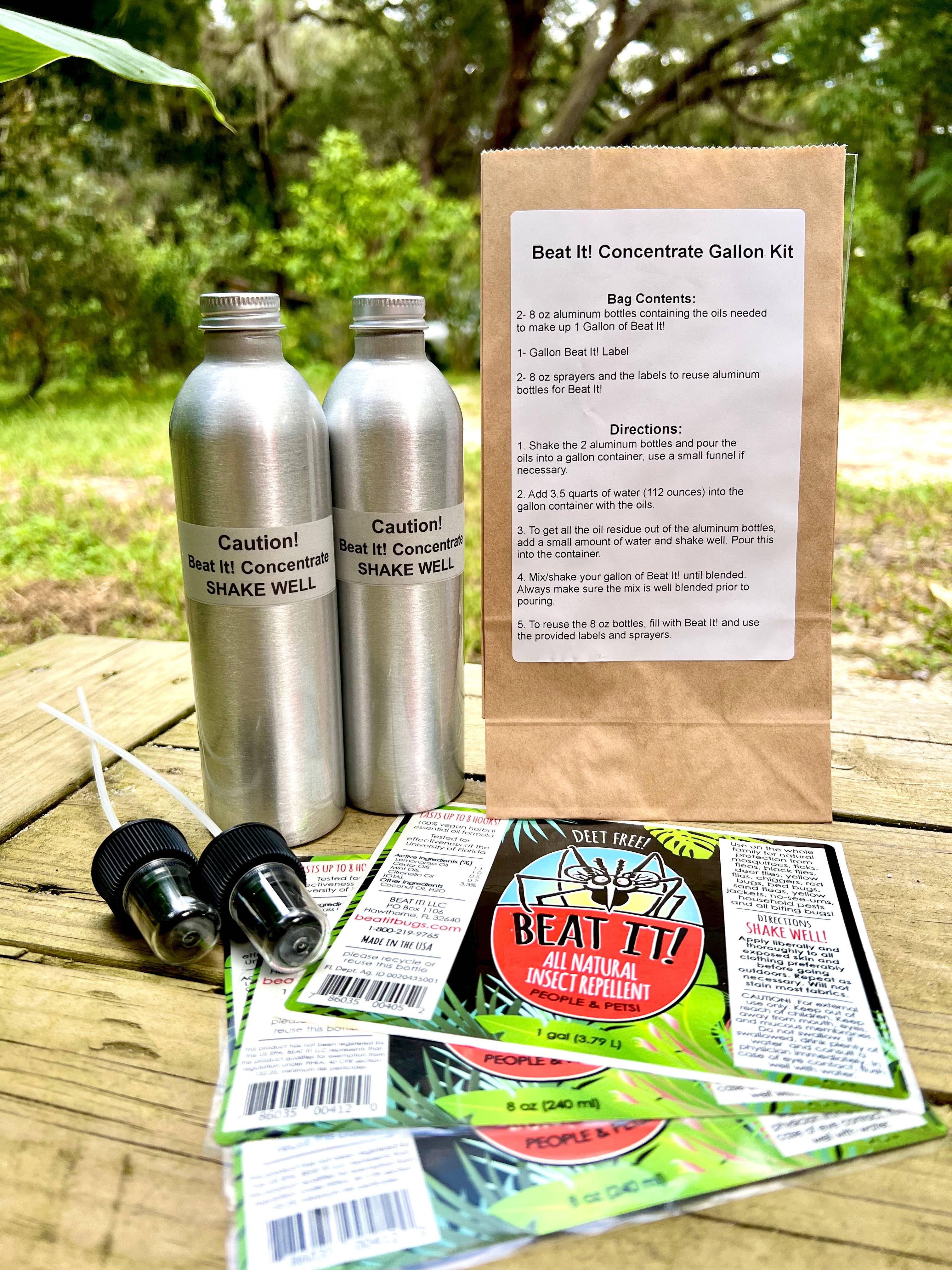 Jade & Pearl - Venta al por mayor Repelentes de insectos - ¡Lárgate! Galón repelente de insectos totalmente natural2