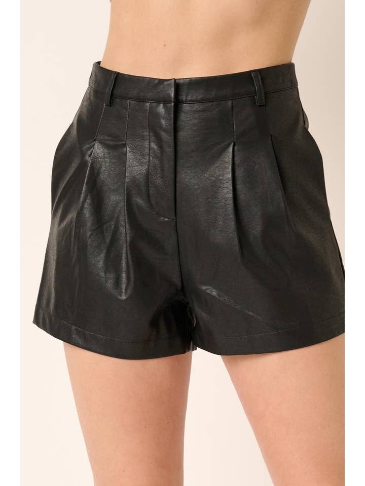 mittoshop - Wholesale Shorts - Women's - LEATHER WORK SHORTS11