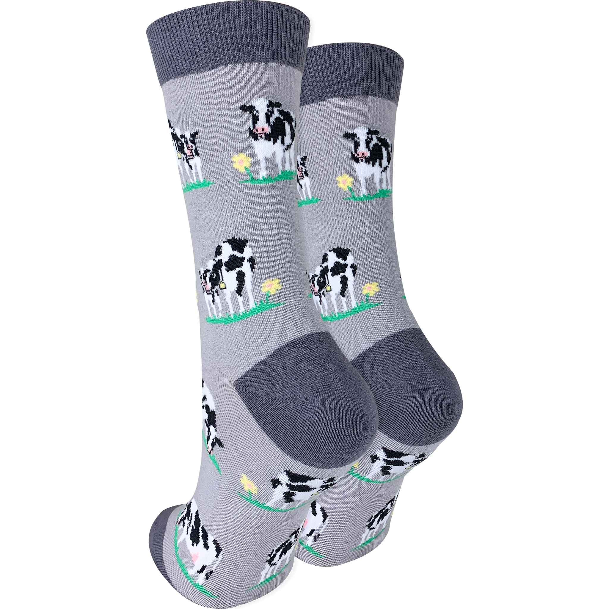 Imagery Socks - Venta al por mayor Calcetines - Mujer - Calcetines de Mujeres con Vacas y Flores6