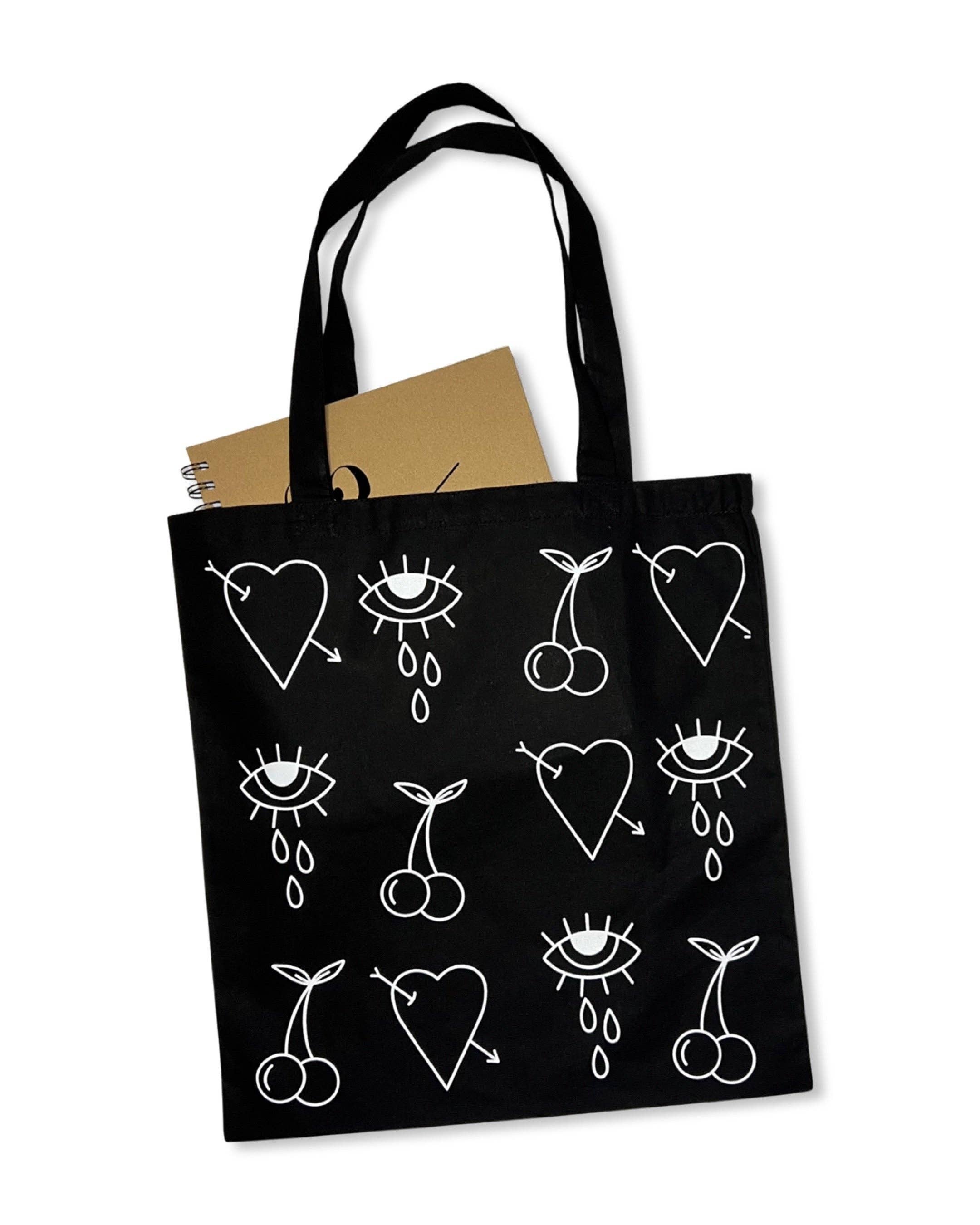 Tinta - Wholesale Tote Bag - Women's - Cutie Tattoo Flash Tote Bag1