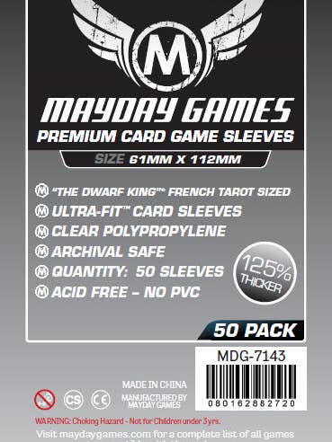 Premium Magnum Silver Sleeve: 70 X 110MM Sized "Lost Cities" for wholesale by Mayday Games