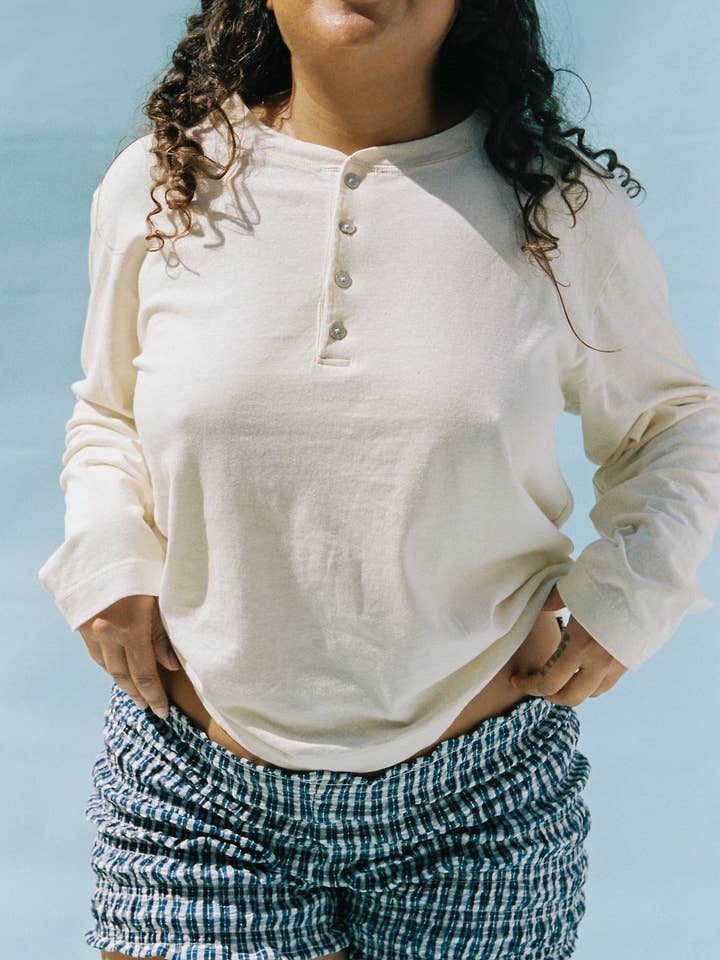 Merge - Wholesale Knit Sweater - Unisex - Hemp Bay Henley