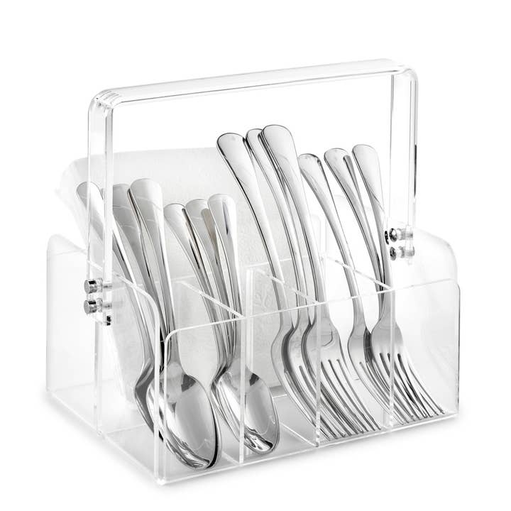 Huang Acrylic - Wholesale Flatware Caddy - Silverware Caddy