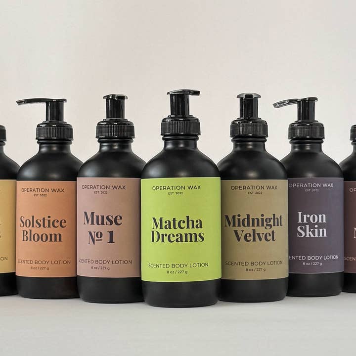 Scented Body Lotion 8oz for wholesale by Operation Wax