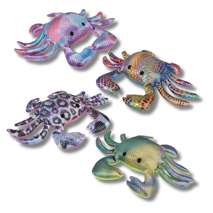 Sparkly Soft Plush Crab Animal Toy For Kids - Assorted and other Purchase Wholesale crab plush. Free Returns & Net 60 Terms on Faire trending on Faire.