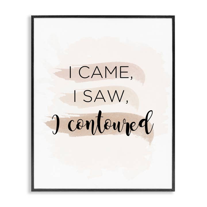 Came Saw Contoured - Framed Wall Art for wholesale by Stupell Industries