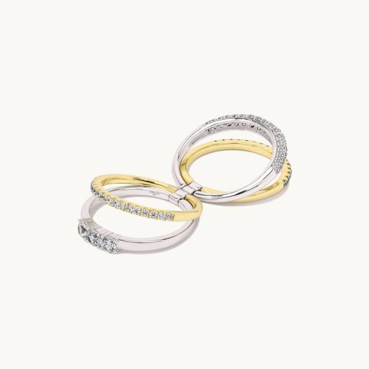 Ideaure Jewelry - Wholesale Multi-Stone Ring - Giselle Stack Ring6