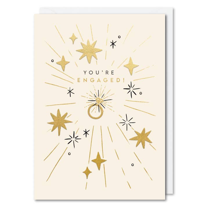 Engagement Card for wholesale by Meraki Greeting Cards