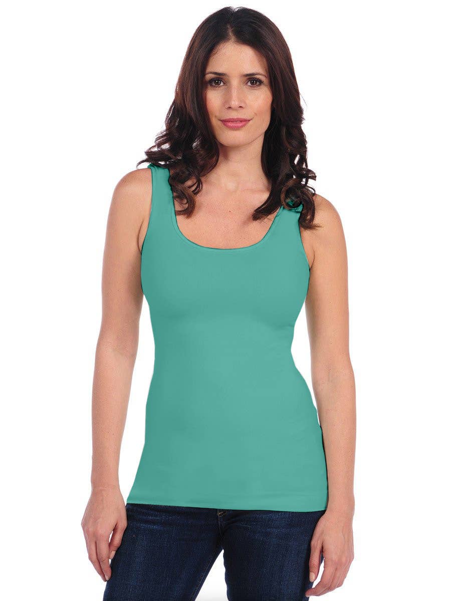 TINA Stephens Italy/Tees By Tina – Großhandel Tanktop – Damen – Nahtloser, glatter Tank (300ST)50