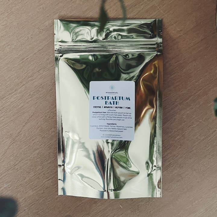 Postpartum Herbal Bath for wholesale by Wonderfuel Wellness