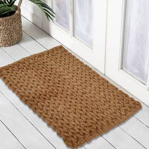 Homespun Woven Coconut Fiber Doormat - Entryways