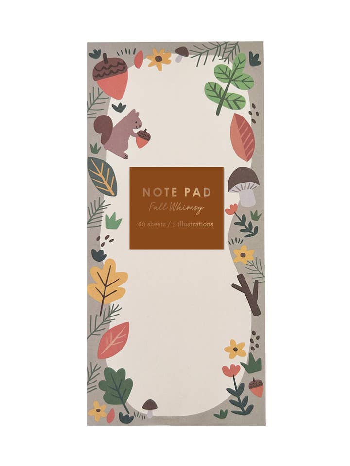 Bloc-notes Fantaisie d'Automne pour la vente par Girl of All Work