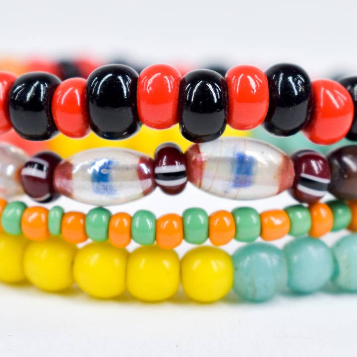 Bohemian Mixed Trade Beads for wholesale by Africa Direct