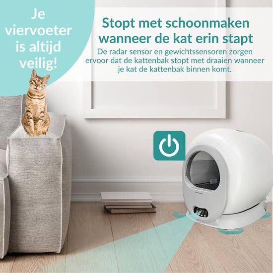 a sunny day - Wholesale Cat Litter Box - Self-cleaning litter box - 65 Liters - 2025 model2