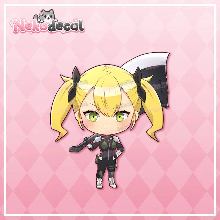 Nekodecal - Wholesale Sticker - Chibi Kaiju Peekers7