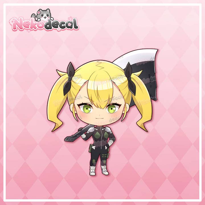 Nekodecal - Wholesale Sticker - Chibi Kaiju Peekers7