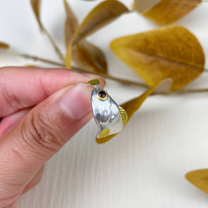 mildstyles - Wholesale Cocktail/Statement Ring - Fashion Goldfish Ring2
