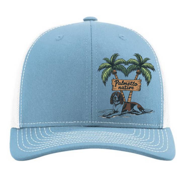 Palmetto Native- Adult Southern Lifestyle Trucker Hat for wholesale by Blue Moon Outfitters