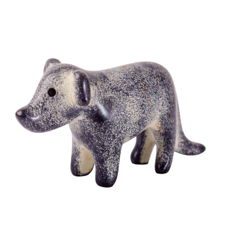 Soapstone Dark Blue Spotted Dog for wholesale by Mr. Ellie Pooh