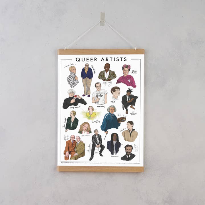 Bookishly (US Duties Paid) - Wholesale Poster - Queer Artists Poster1