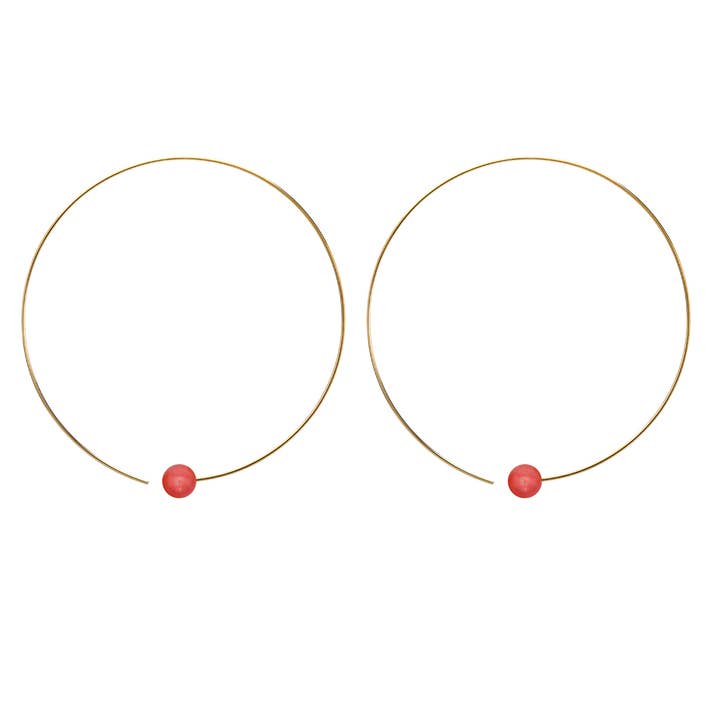 Cerchi extra piccoli con perline rotonde per la vendita all'ingrosso da parte di Melissa McArthur - Jewellery Made in London