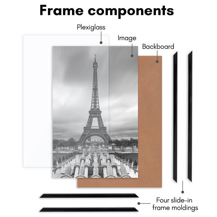 Americanflat - Wholesale Picture Frame - 3 Pack Lightweight Poster Frames62