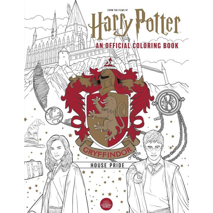 Harry Potter:Gryffindor House Pride:Official Coloring Book for wholesale by Cardshouse