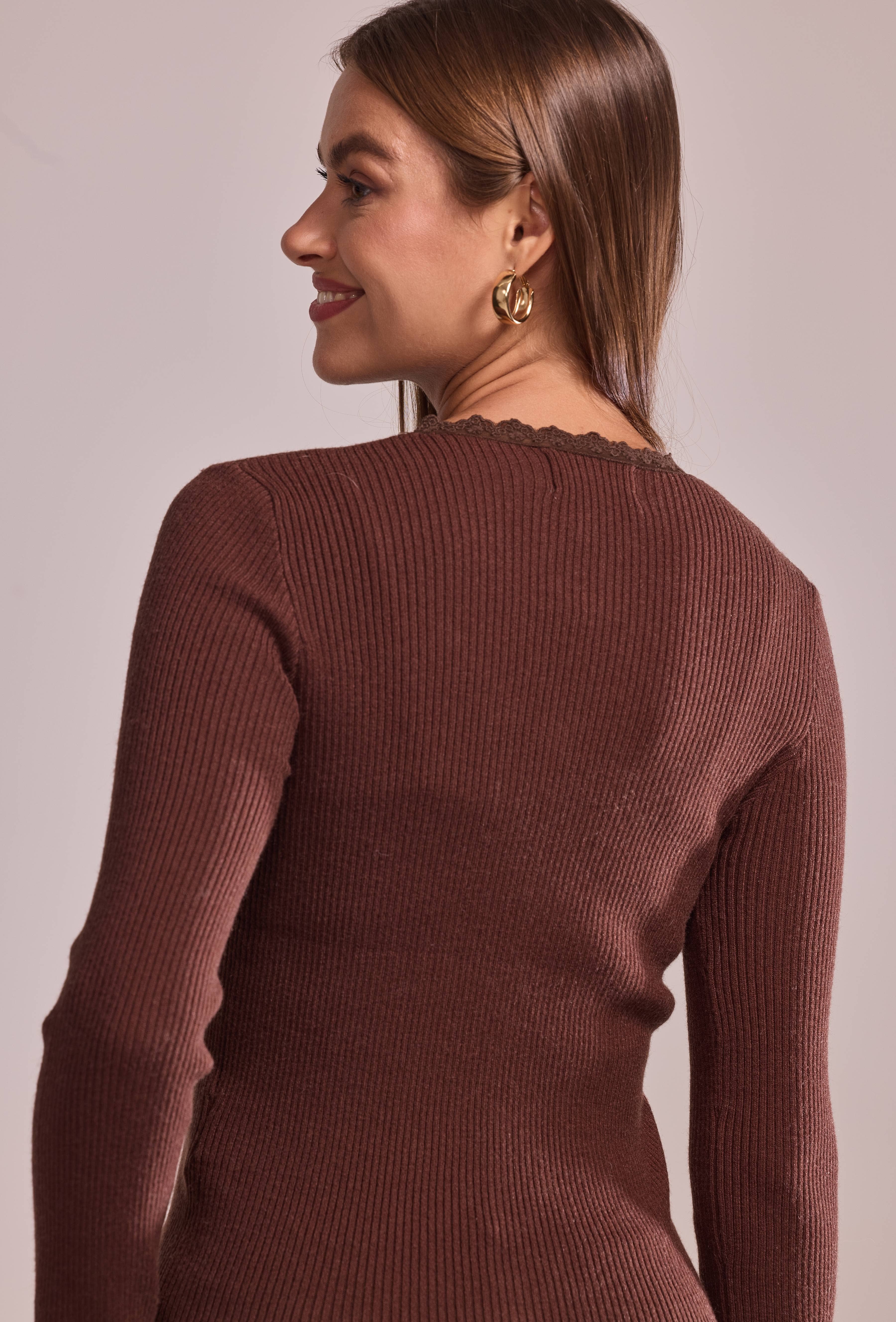 Cherry Paris - Wholesale Knit Sweater - Women's - Pull Ysée - IY2570223
