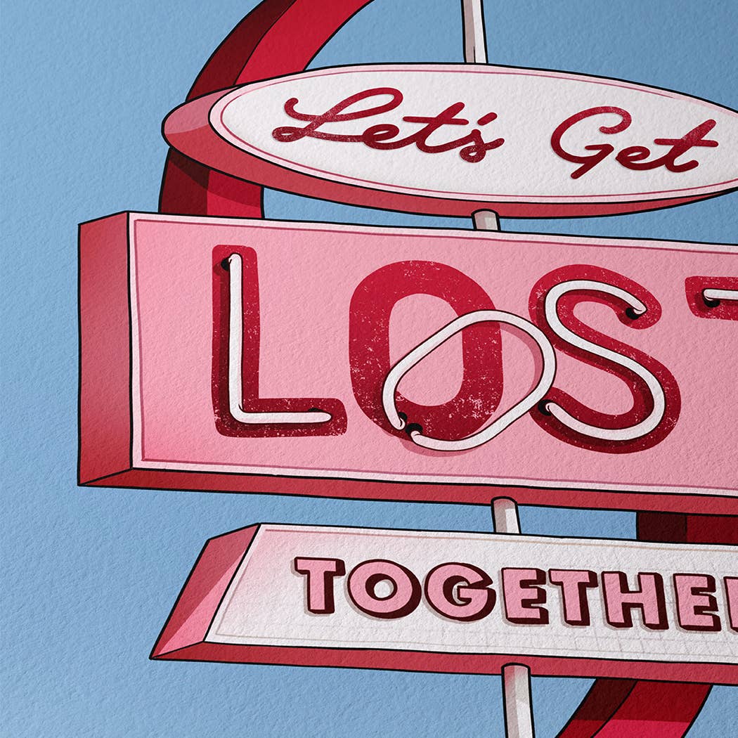 Useless Treasures - Wholesale Art Print - Lost  | Fine Art Print4