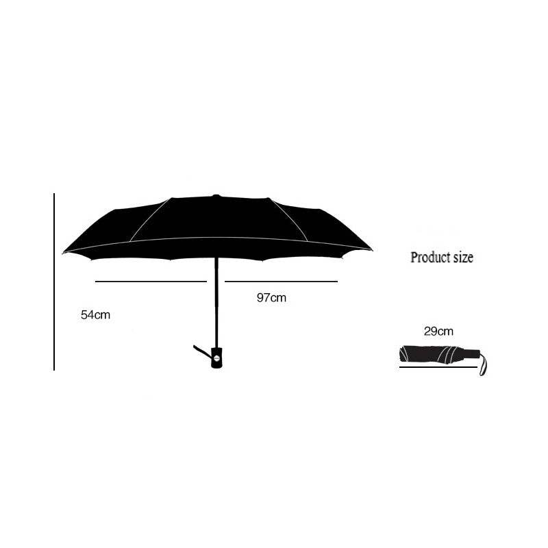 liqubit - Wholesale Umbrella - Unisex - Portable Solid Windproof 8 Ribs Business Umbrella4