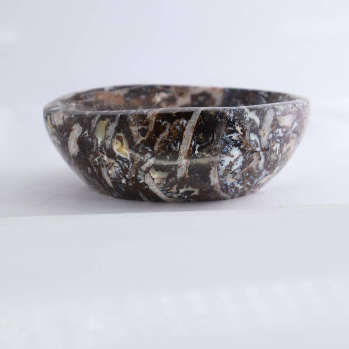 Mi Esperanza Minerals - Wholesale Decorative Plate/Dish/Bowl - Agate Bowls Set of 4