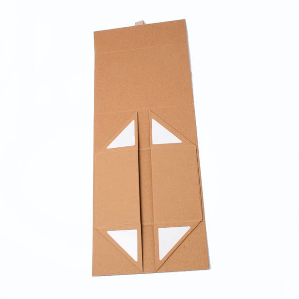 Inca UK - Wholesale Gift Box - 22x16x9.5cm. Kraft Fold Flat Gift Box. Magnetic Closure