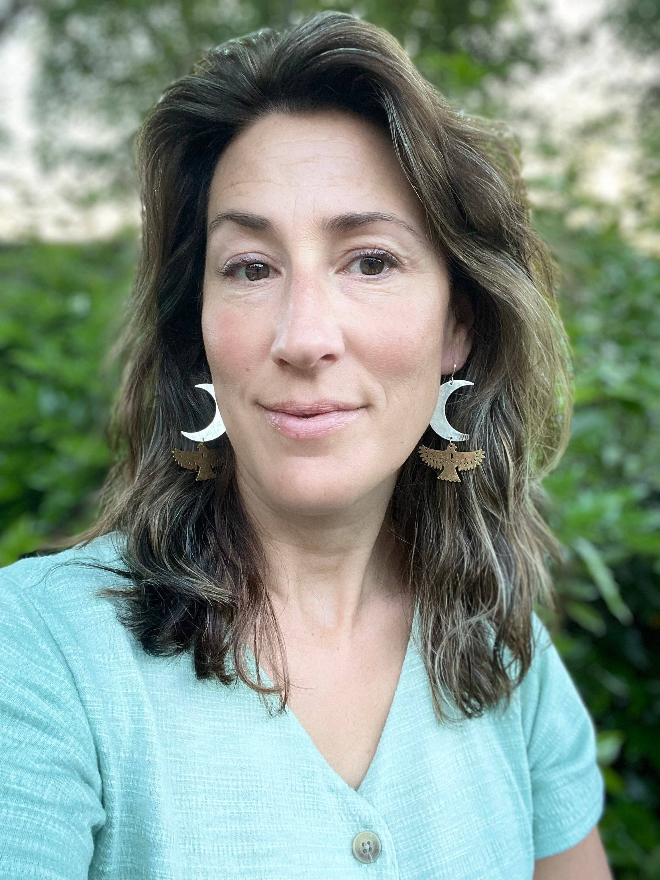 Fluff Hardware - Vente Boucles d'oreilles pendantes - Boucles d'oreilles Night Wing4