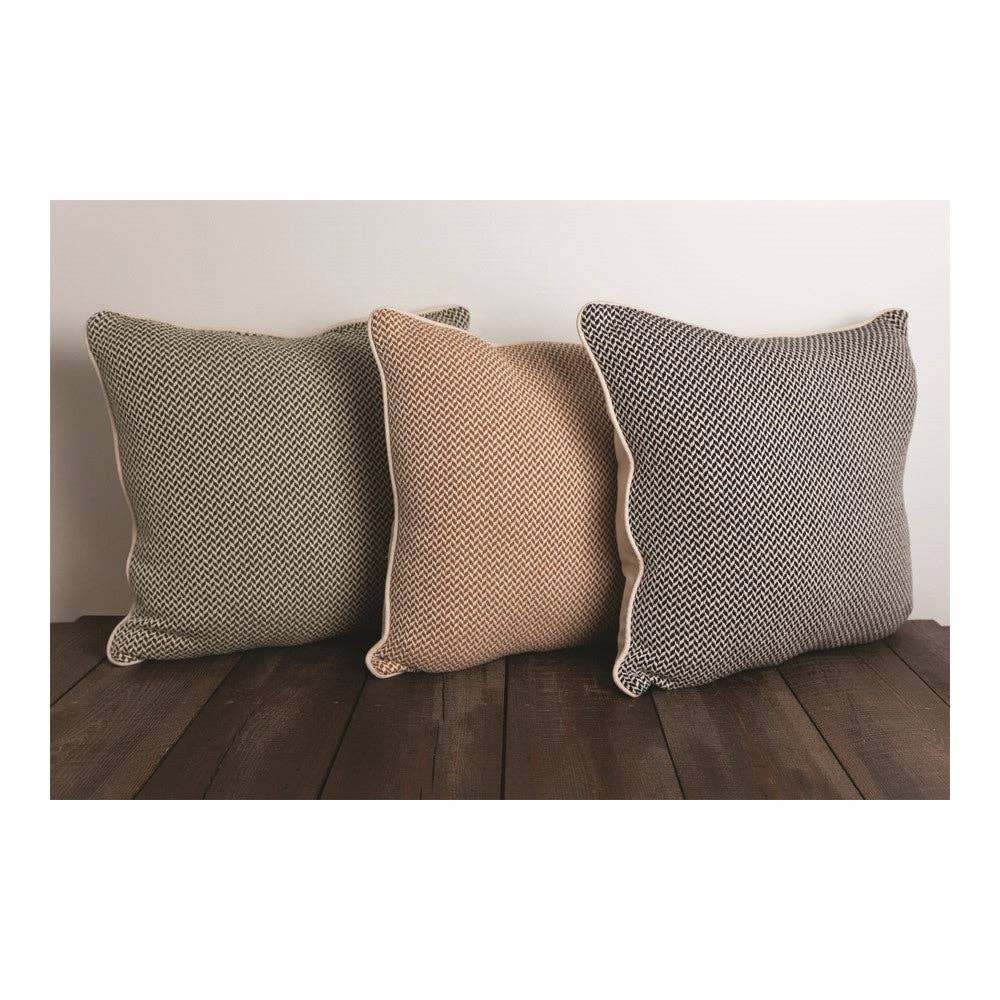 Manual Woodworkers and Weavers, Inc. - Vente Coussin décoratif - Dashing Texture Green 21 Pw2