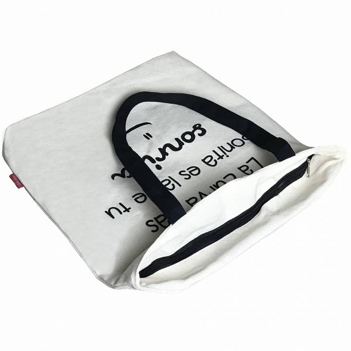 hello-bags - Wholesale Tote Bag - Women's - TOTE BAG (CLOTH BAG) “THE PRETTIEST CURVE IS...”9