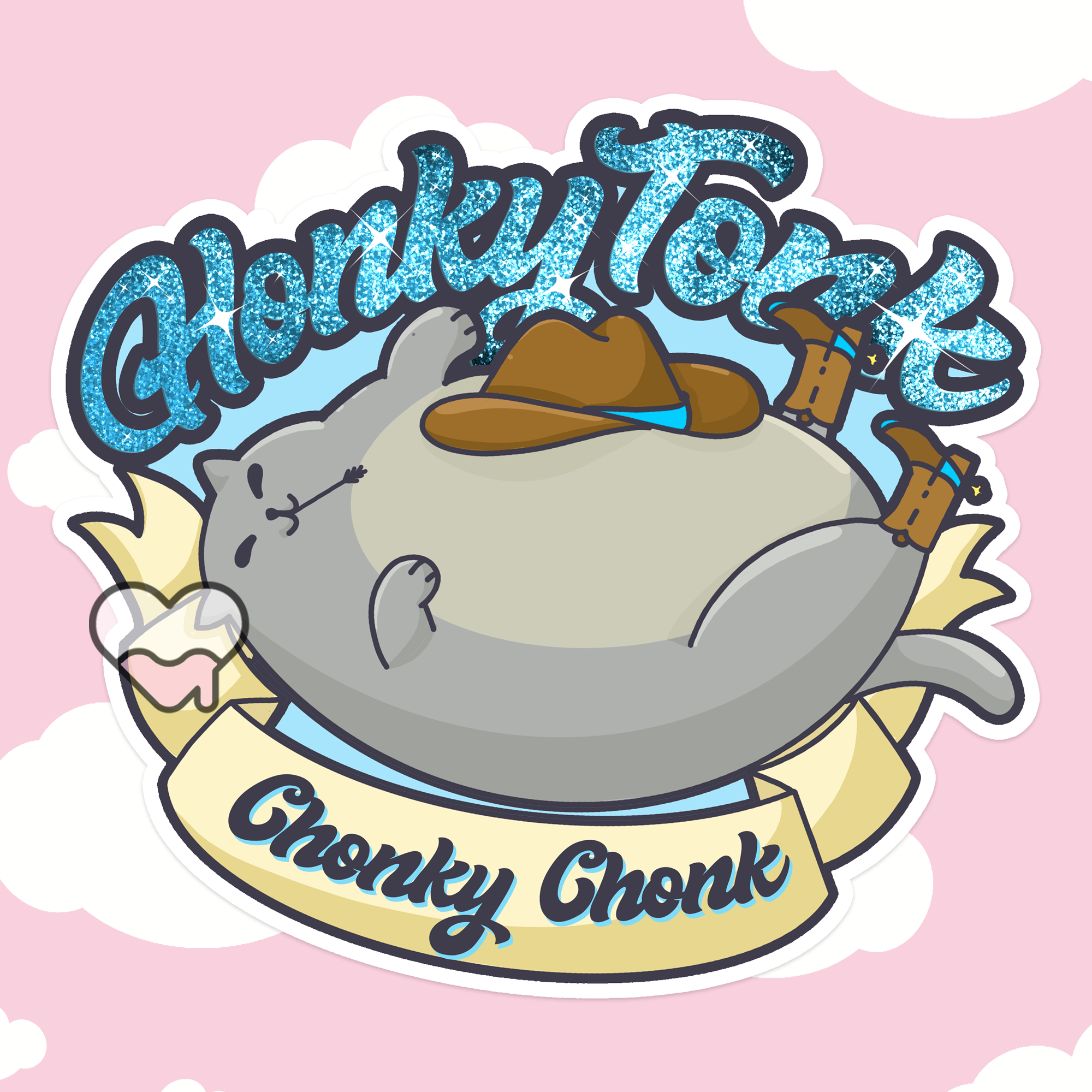 Lil Charmery - Wholesale Sticker - Honky Tonk Chonky Chonk Sticker5
