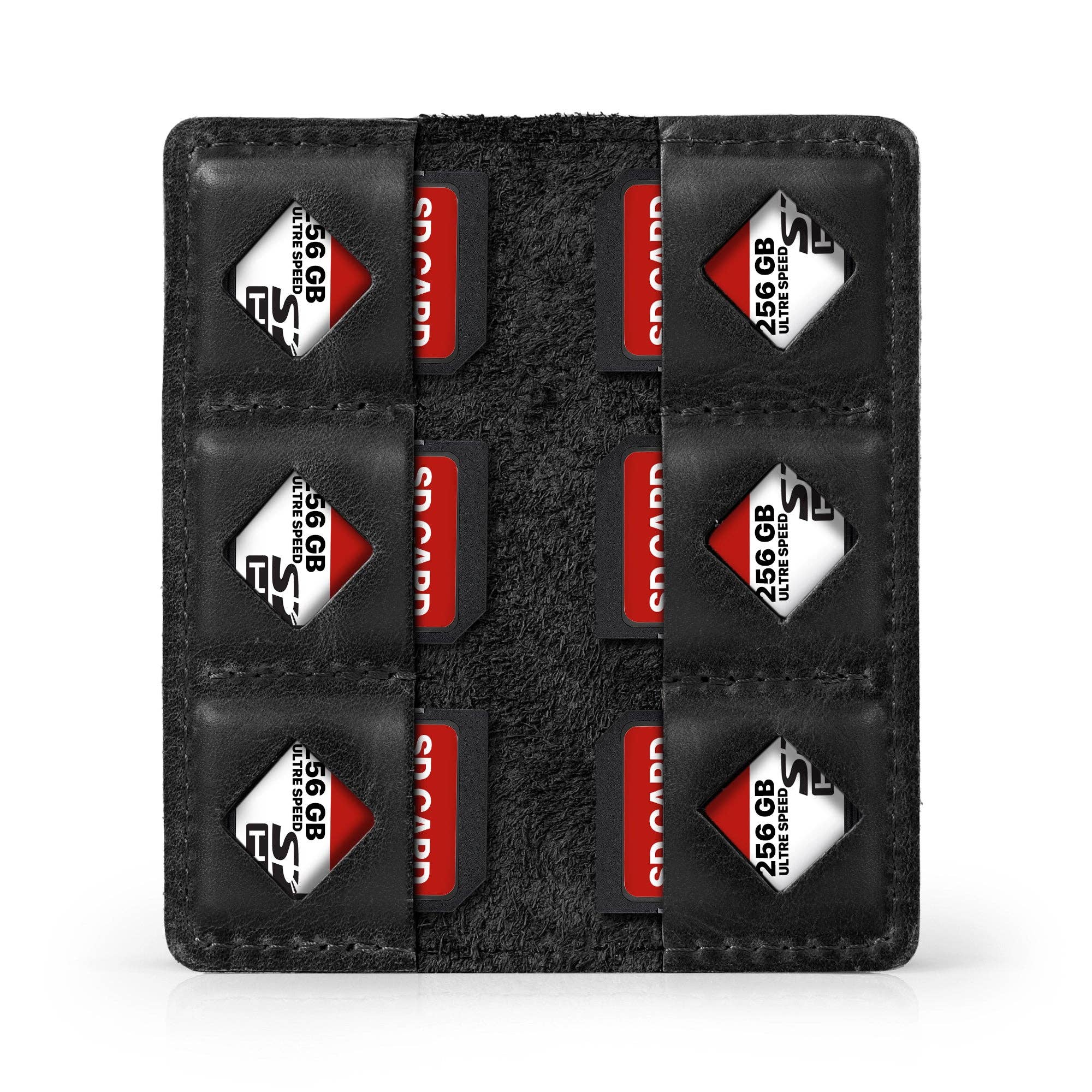 Londo - Vendita all'ingrosso Porta carte - Unisex - Supporto per schede SD MegaGear in pelle0