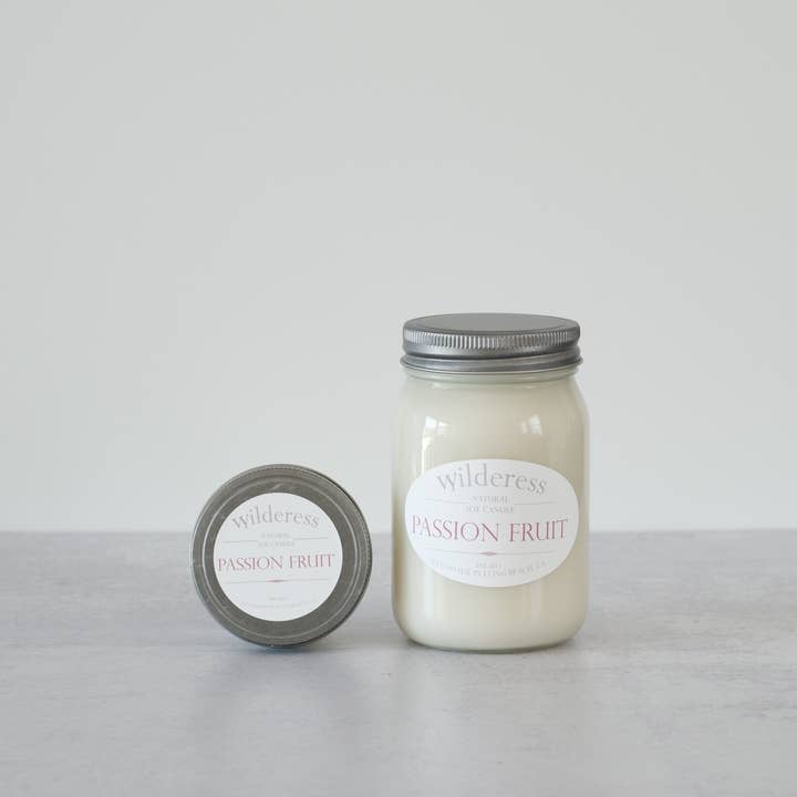 Wilderess - Wholesale Jar/Filled Candle - Passion Fruit Soy Candle3