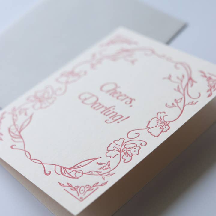 Ashley Frye Studio – wholesale Everyday greeting card – Cheers, Darling!7