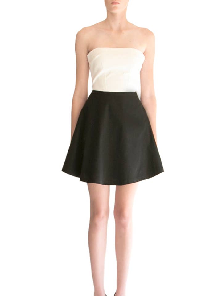 Alyssa Nicole Aline Tuxedo Dress for wholesale by Alyssa Nicole