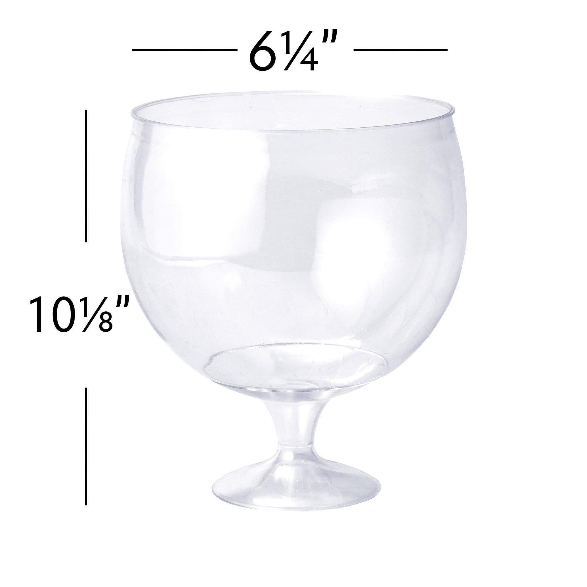 Portofino International Trading, USA - Vente Bol - Cuve à colonne en plastique, 3,2 pintes, transparent3