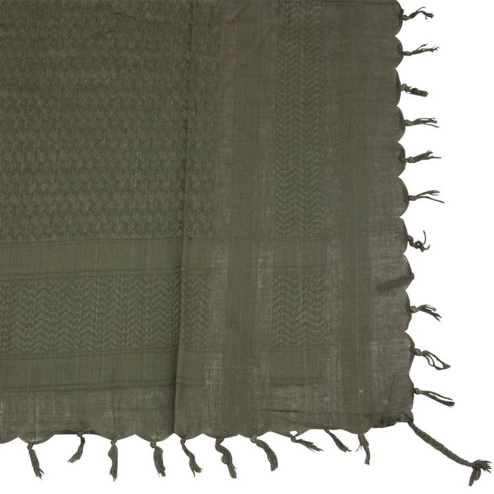 Tribal Trade GmbH - Wholesale Scarf - Unisex - Palituch green-khaki green-khaki Kufiya PLO scarf3