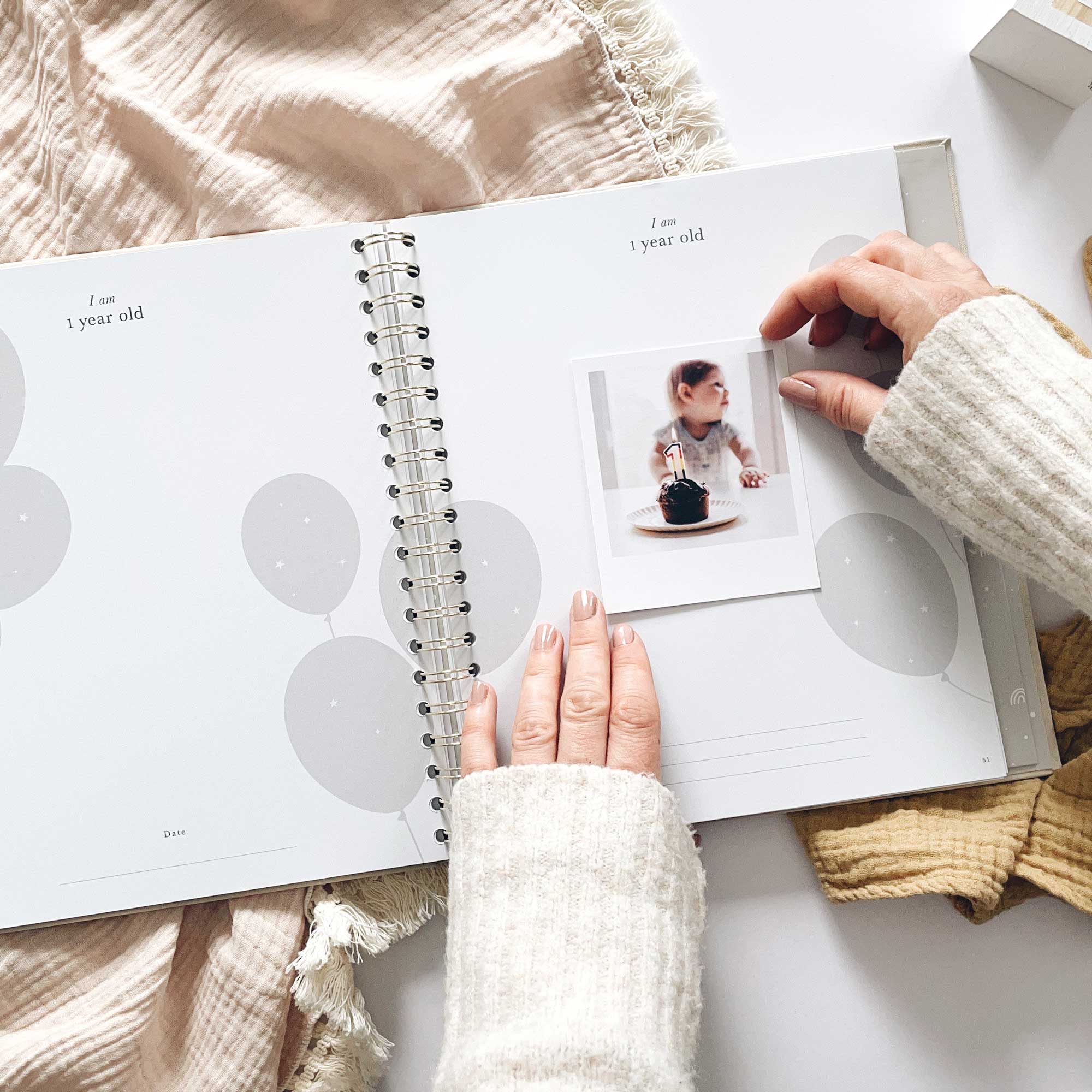 Blush And Gold - Wholesale Memory Book - Kids & Baby - My Baby Book (Safari) luxury keepsake memory book + box13