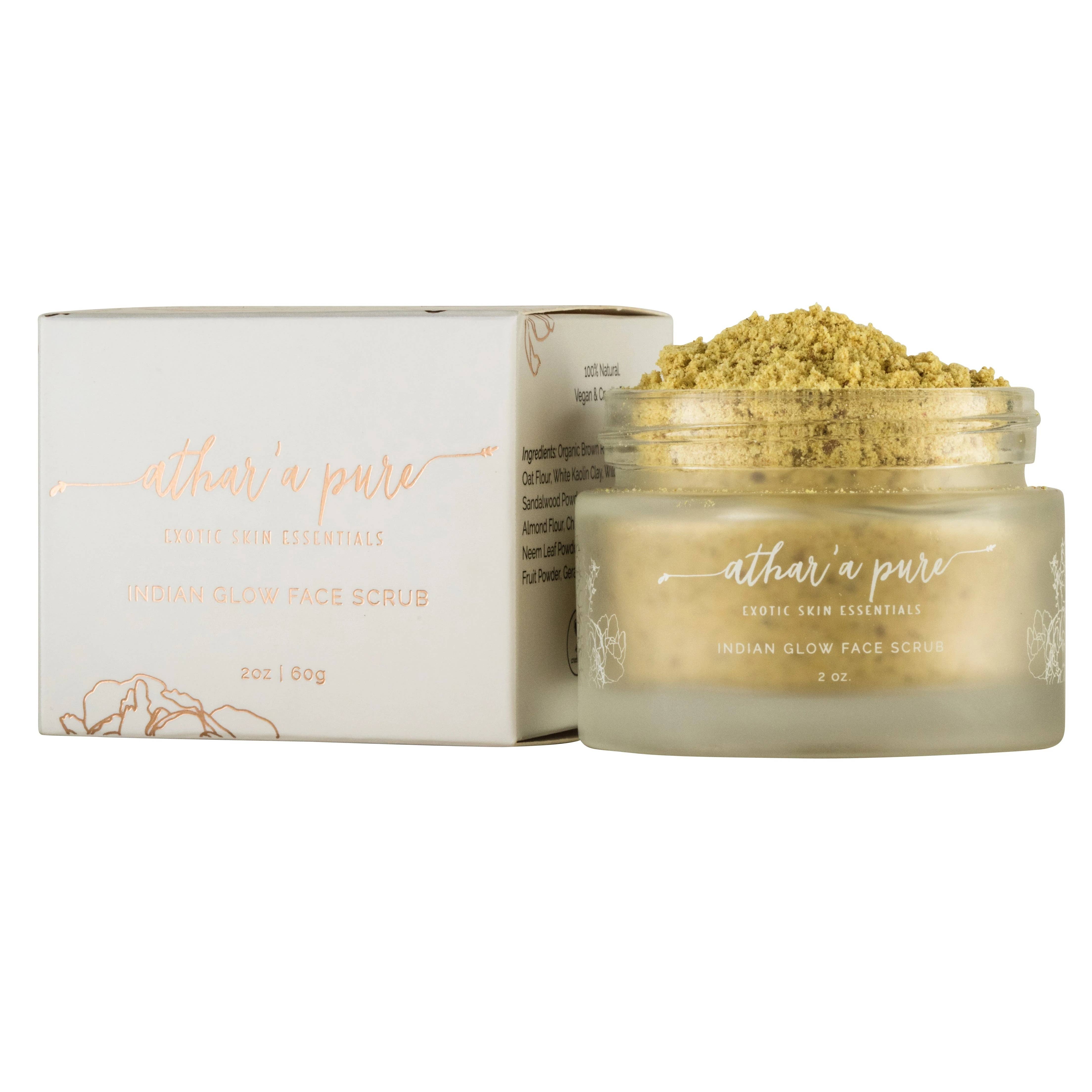 Athar'a Pure - Wholesale Facial Exfoliant/Scrub - Indian Glow Face Scrub7