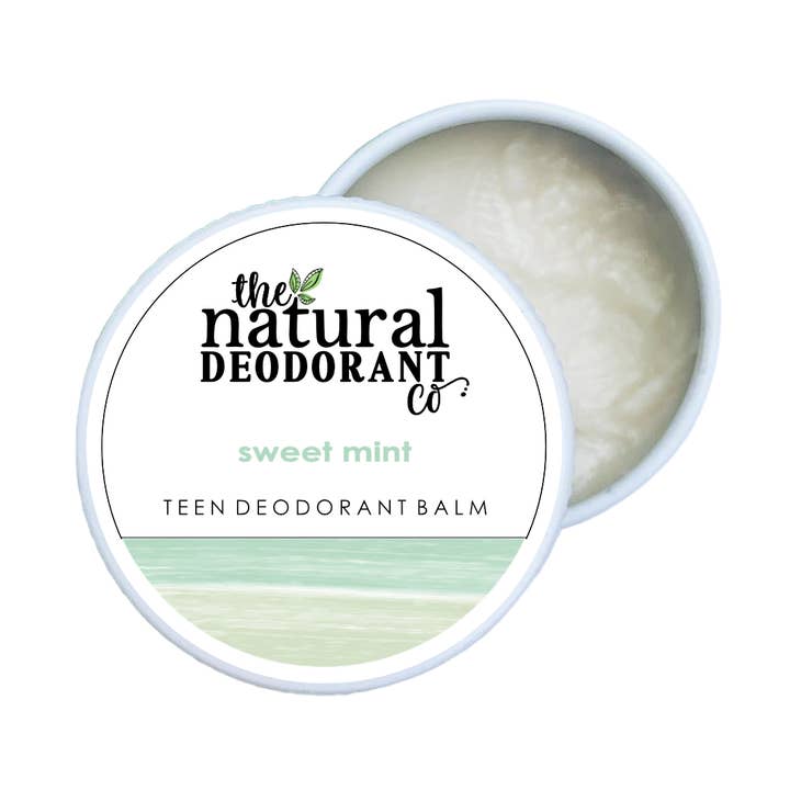 Bálsamo Desodorizante Teen Sweet Mint 10g Mini por atacado de The Natural Deodorant Co.