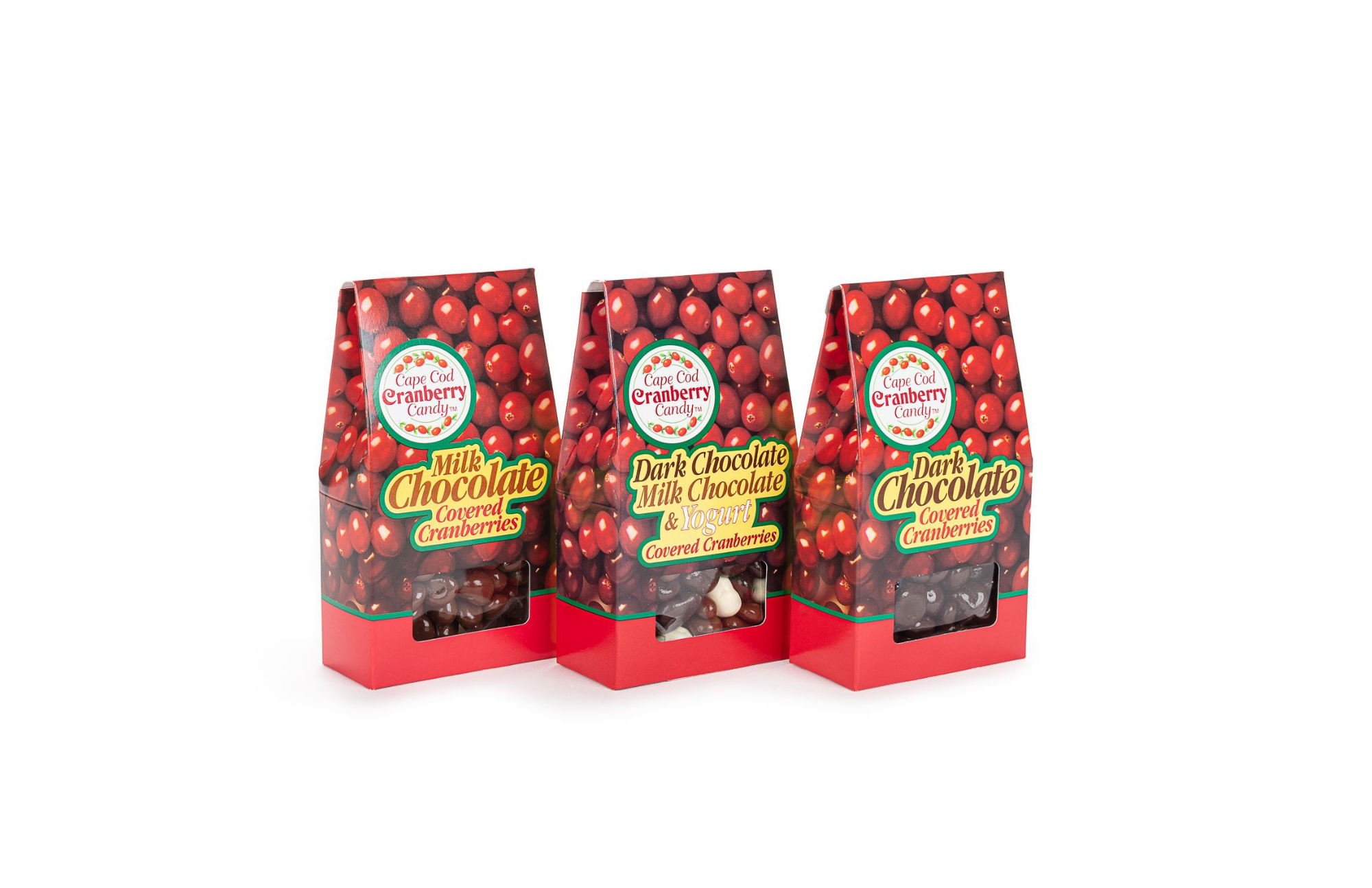 Cape Cod Provisions - Wholesale Chocolate Covered Sweets - Dark Chocolate Covered Cranberries 4oz2