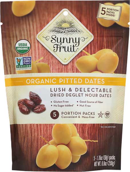Hudson Meat Company - Wholesale Dried/Dehydrated Fruit - DATES DRIED ORGANIC     -     SUNNY FRUIT0