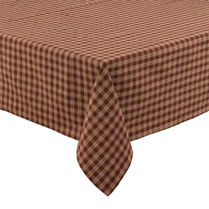 Sturbridge Tablecloth - 54"L - Wine for wholesale by Park Designs
